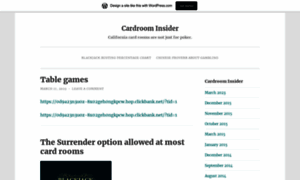 Cardroominsider.wordpress.com thumbnail
