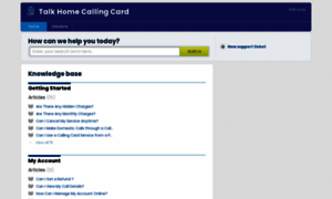 Cards-help.talkhome.co.uk thumbnail