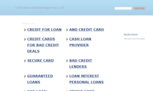 Cards-loans-4-internet-approval.co.uk thumbnail