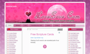 Cards.lovesove.com thumbnail