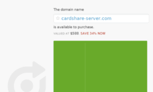 Cardshare-server.com thumbnail