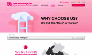 Careadvantageinc.applicantpro.com thumbnail