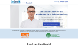 Caredental.de thumbnail