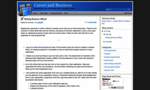 Career-businesscorner.blogspot.com thumbnail