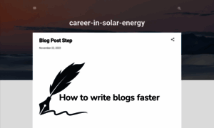 Career-in-solar-energy.blogspot.com thumbnail