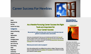 Career-success-for-newbies.com thumbnail