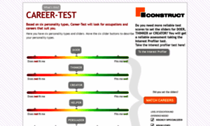 Career-test.psychometrical.com thumbnail