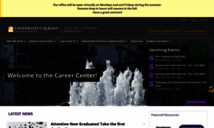 Career.albany.edu thumbnail