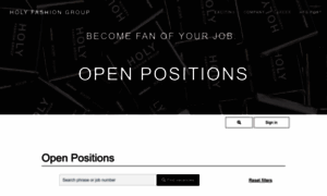 Career.holyfashiongroup.com thumbnail