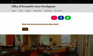 Career.opcd.wfu.edu thumbnail
