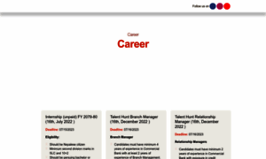 Career.sunrisebank.com.np thumbnail