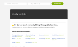 Career.ziprecruiter.com thumbnail