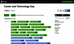 Careerandtechnologyday2017.sched.com thumbnail