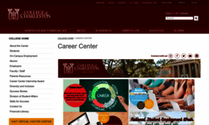 Careercenter.cofc.edu thumbnail