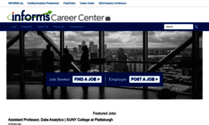 Careercenter.informs.org thumbnail