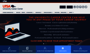 Careercenter.utsa.edu thumbnail