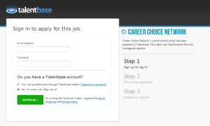 Careerchoicenetwork.talentbase.me thumbnail