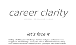 Careerclarity.online thumbnail