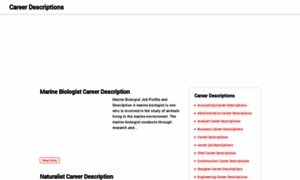 Careerdescriptions.org thumbnail
