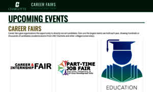 Careerfairs.uncc.edu thumbnail