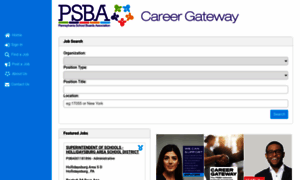 Careergateway.psba.org thumbnail