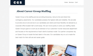 Careergroupstaffing.com thumbnail