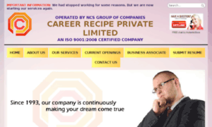 Careerrecipe.co.in thumbnail