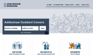 Careers.addleshawgoddard.com thumbnail