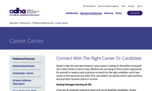 Careers.adha.org thumbnail