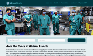 Careers.atriumhealth.org thumbnail