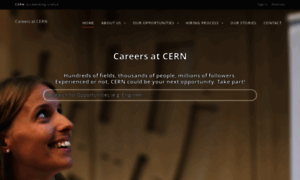 Careers.cern thumbnail