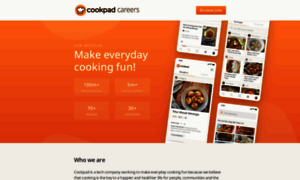 Careers.cookpad.com thumbnail