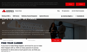 Careers.cushmanwakefield.com thumbnail