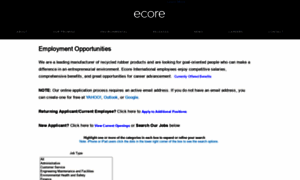 Careers.ecoreintl.com thumbnail