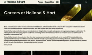 Careers.hollandhart.com thumbnail