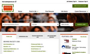 Careers.insidehighered.com thumbnail