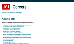 Careers.jsi.com thumbnail