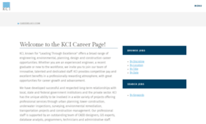 Careers.kci.com thumbnail