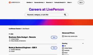 Careers.liveperson.com thumbnail