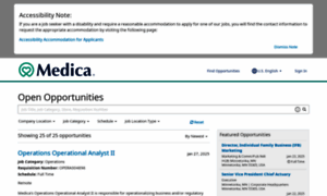 Careers.medica.com thumbnail