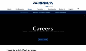 Careers.menashacorporation.com thumbnail