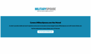 Careers.militaryspouse.com thumbnail