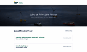 Careers.principlepower.com thumbnail