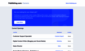 Careers.publishing.com thumbnail