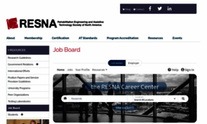 Careers.resna.org thumbnail