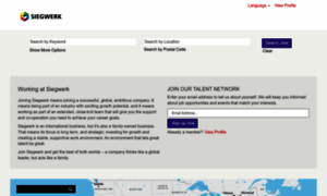 Careers.siegwerk.com thumbnail