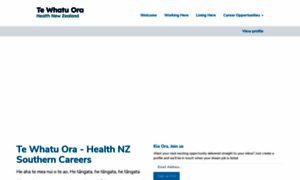 Careers.southernhealth.nz thumbnail