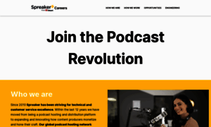 Careers.spreaker.com thumbnail