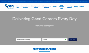 Careers.sysco.com thumbnail