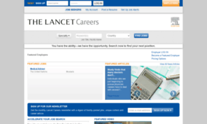 Careers.thelancet.com thumbnail